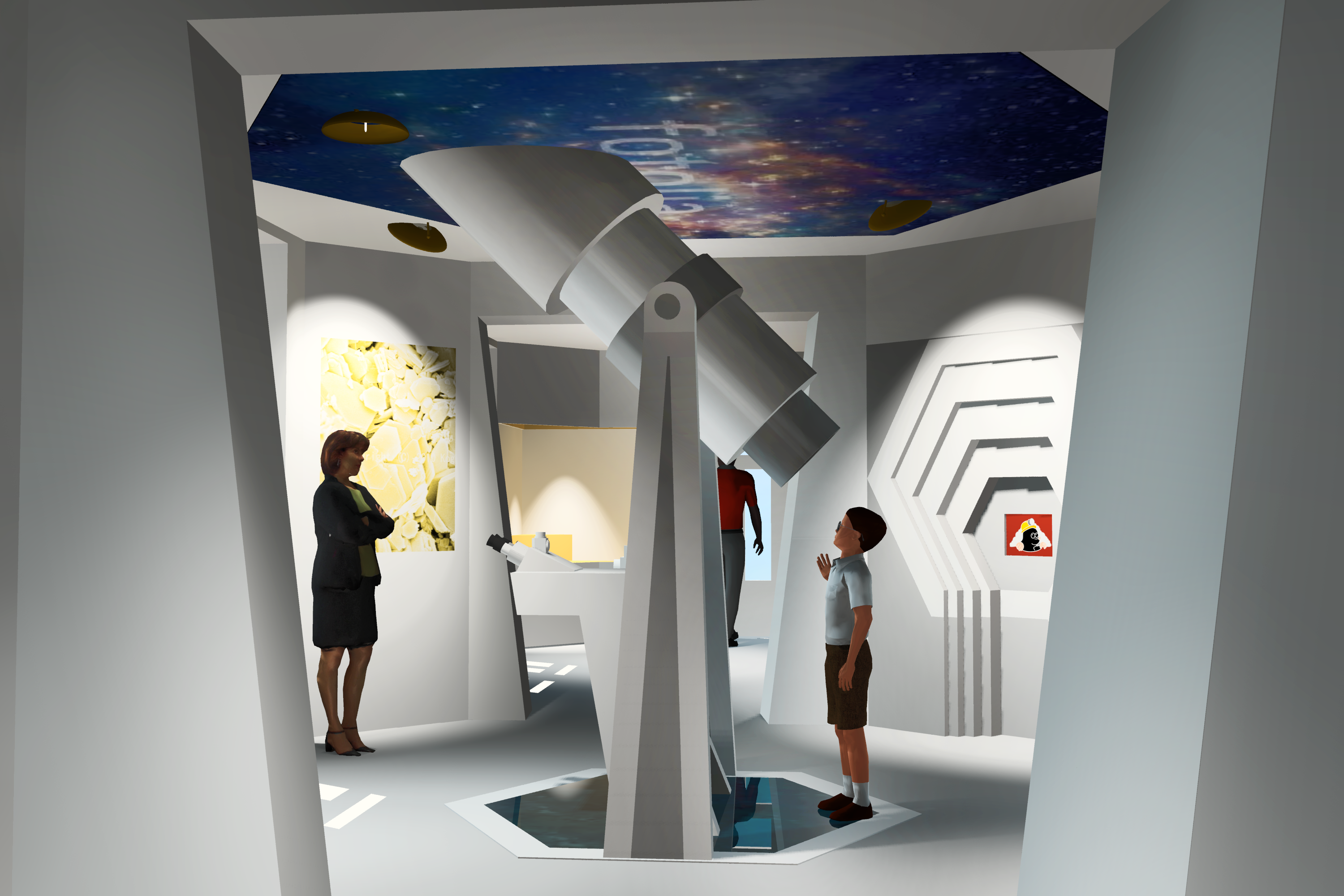 Foto: 3D-Animation Geoportal „Erlebniswelt Kaolin“ DESIGN & MULTIMEDIA Lars Hoschkara