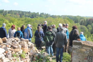 Foto: Geopark Exkursion, Schloss Döben, N. Friedrich