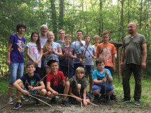 Junior Ranger Abschluss 2019 Foto: Junior Ranger Abschlussamp 2019, Geopark Porphyrland