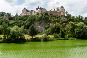 Burg Mildenstein, erbaut auf und aus Leisniger Porphyr. Foto: M. J. Kellner Burg Mildenstein, erbaut auf und aus Leisniger Porphyr. Foto: M. J. Kellner