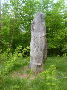 Großer Monolith – Sachsens größter Menhir, Foto: A. Hartmann