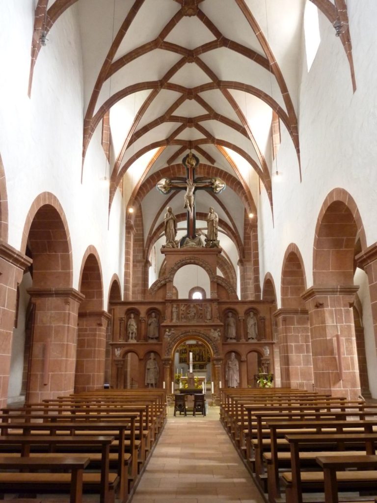 Eulenkluft Wechselburg, Basilika Wechselburg mit Lettner, Foto: A. Hartmann Eulenkluft Wechselburg, Basilika Wechselburg mit Lettner, Foto: A. Hartmann