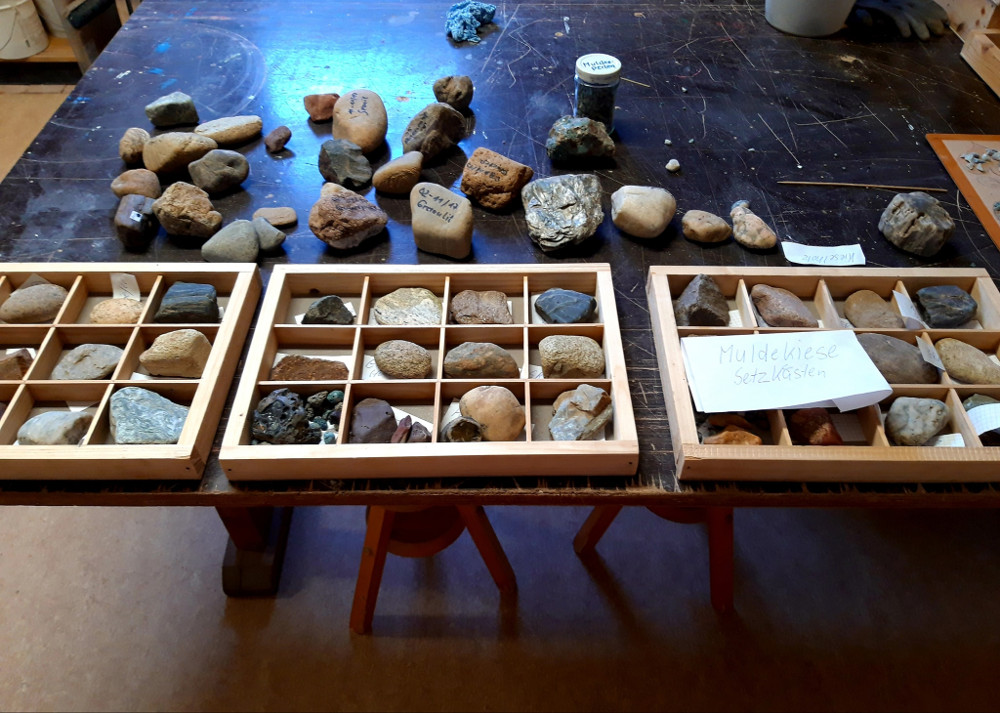 GeoErlebnis Werkstatt im Rittergut Trebsen, Foto: K. Helbig